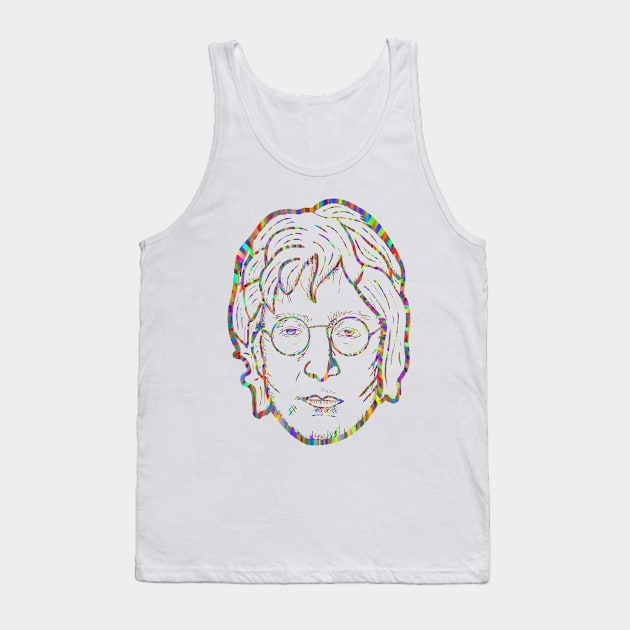 Lennon Artwork Tank Top by KHJ